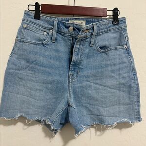 madewell curvy perfect vintage short 26